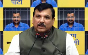 AAPs Sanjay Singh accuses BJP of flip-flop on spectrum allocation AAPs Sanjay Singh accuses BJP of flip-flop on spectrum allocation
