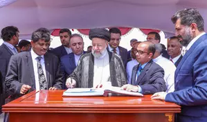Iran, Sri Lanka inaugurate Uma Oya multipurpose development project Iran, Sri Lanka inaugurate Uma Oya multipurpose development project