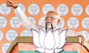 PM Modi to address three public meetings in UP today