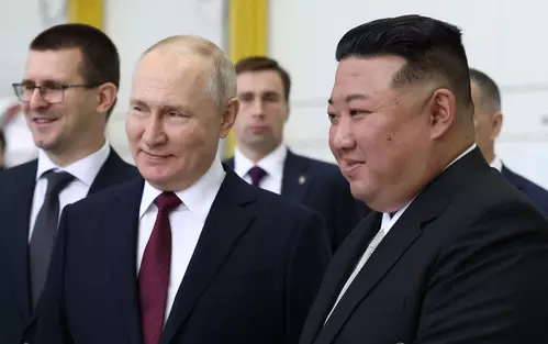 North Korea touts ties with Russia on Kim-Putin summit anniversary North Korea touts ties with Russia on Kim-Putin summit anniversary