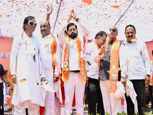 Eknath Shinde compares Uddhav Thackerays change in political stance with chameleon changing colours