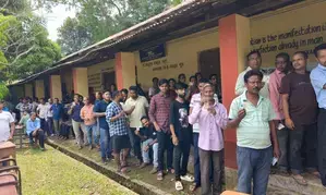 Tripura records 17 pc voter turnout in first two hours