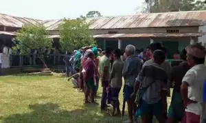 Around 27 pc voting in five LS seats in Assam