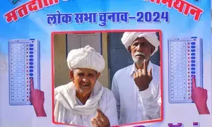 Elderly voter dies in queue as Rajasthan records 26.84 pc turnout till 11 am