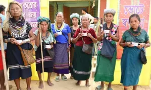 Braving the scorching heat, Tripura East records over 80 pc turnout (2nd Lead)