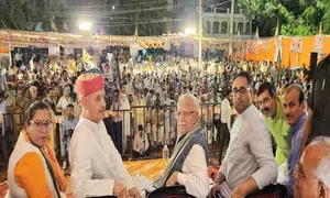 Ex-Haryana CM Khattar addresses Vijay Sankalp rally in Gurugram