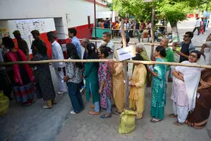 More than 70 per cent voter turnout in Assam till 5 PM More than 70 per cent voter turnout in Assam till 5 PM