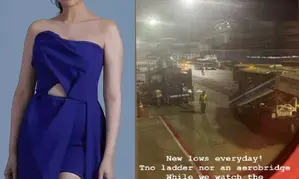 ‘Stranded’ Aditi Rao Hydari watches ‘airport circus’: New lows everyday
