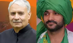 Gurugram: JJP fields singer Fazilpuria against BJP veteran Rao Inderjit Singh, Congress still undecided