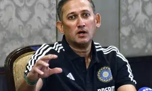 IPL 2024: Chief Selector Agarkar in attendance for DC-MI match ahead of Mens T20 WC squad selection