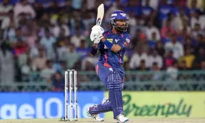 IPL 2024: KL Rahul, Hoods hit fifties as LSG recover to post 196/5 against Royals