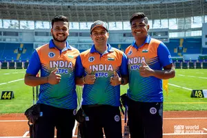 Archery WC: Indian men’s compound and mixed team win gold Archery WC: Indian men’s compound and mixed team win gold