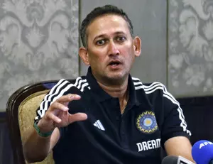IPL 2024: Chief Selector Agarkar in attendance for DC-MI match ahead of Mens T20 WC squad selection