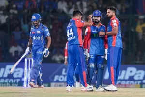 IPL 2024: Rasikh and Mukesh pick three-fers as Delhi Capitals beat Mumbai Indians by 10 runs IPL 2024: Rasikh and Mukesh pick three-fers as Delhi Capitals beat Mumbai Indians by 10 runs