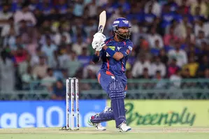 IPL 2024: KL Rahul, Hoods hit fifties as LSG recover to post 196/5 against Royals
