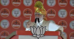 Congress promoting reservation on religious lines, says PM Modi in Goa Congress promoting reservation on religious lines, says PM Modi in Goa