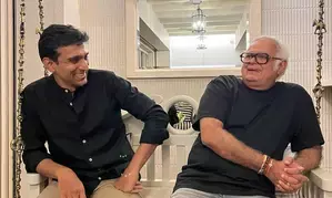 Hansal Mehta swings with his ‘rock’ Pratik Gandhi, greets him on his birthday