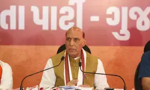 India unstoppable under visionary PM Modi: Rajnath Singh