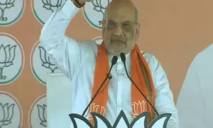 PM Modi has already scored a century in first two phases of LS polls: Amit Shah