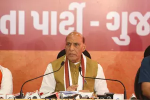 India unstoppable under visionary PM Modi: Rajnath Singh