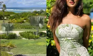 Jasmine Bhasin drops uninterrupted breakfast view from her Mauritius vacation