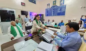 Lalu Prasads daughter Rohini Acharya files nomination from Saran in Bihar