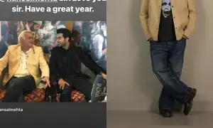 Rajkummar Rao, Patralekhaa wish Hansal Mehta on 56th bday: Keep Shining