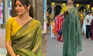 Aparna Dixit seeks divine blessings at Mahakaleshwar temple in Ujjain