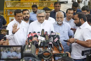 Congress shared Amit Shahs fake video to disrupt elections: BJP delegation to EC