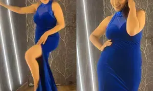 Akshara Singh looks alluring in blue as she shakes a leg to Alisha Chinais song Dil