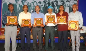 AIFF president felicitates heroes of 1974 AFC Youth Champions squad