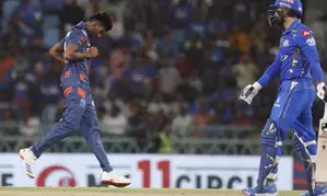 IPL 2024: Injury scare for LSG as Mayank Yadav goes off the field