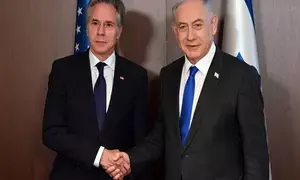 Hamas standing in way of ceasefire, Blinken says during meeting with Israeli PM Netanyahu