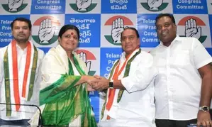 Another jolt to BRS as ex-Telangana minister joins Congress