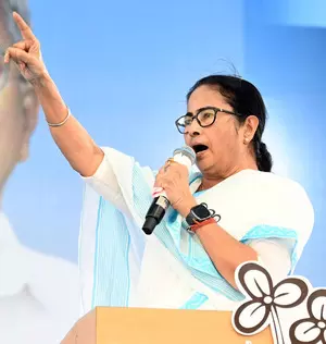Mamata Banerjee targets ECI over latest polling percentage released for first two phases of LS elections