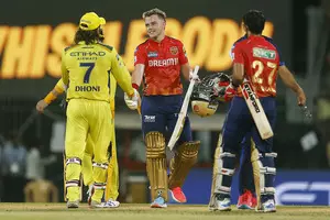 IPL 2024: Brar & Chahar; Bairstow & Rossouw help PBKS register comfortable seven-wicket win over CSK (ld) IPL 2024: Brar & Chahar; Bairstow & Rossouw help PBKS register comfortable seven-wicket win over CSK (ld)
