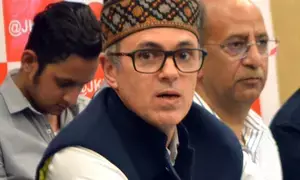 Omar Abdullah says BJP trying to divide people on religious lines