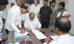 Odisha CM Naveen Patnaik files nomination from Kantabanji Assembly seat