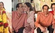 Hema Malini shares glimpses of her anniversary celebrations with Dharmendra at home