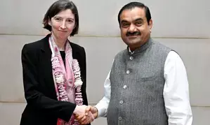 Gautam Adani meets new British envoy to India, wishes her to boost  bilateral ties