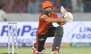 IPL 2024: Fifties from Nitish Reddy and Travis Head carry SRH to huge 201/3 against RR