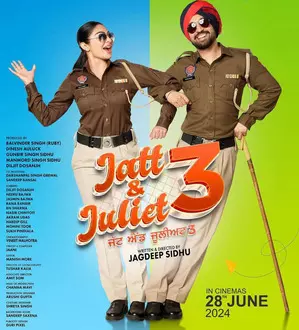 Diljit Dosanjh & Neeru Bajwa’s Jatt & Juliet 3 to release worldwide on June 28 Diljit Dosanjh & Neeru Bajwa’s Jatt & Juliet 3 to release worldwide on June 28