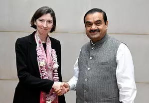 Gautam Adani meets new British envoy to India, wishes her to boost  bilateral ties