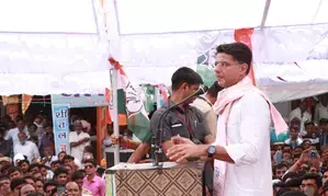 Sachin Pilot campaigns for Digvijaya Singh, accuses BJP of suppressing Opposition