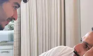 Mira Rajput offers a peek into brothers Shahid and Ishaans staring contest