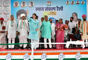 Priyanka blasts BJP over paper leaks, unemployment crisis in Gujarat