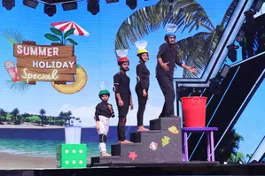 Superstar Singer 3 contestants enjoy bucket challenge with host Haarsh Limbachiyaa