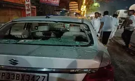 Congress office in Amethi attacked, cars vandalized