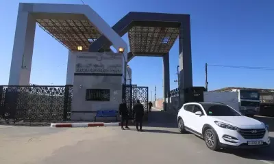 Rafah border crossing remains open for aid, passengers: Egypt