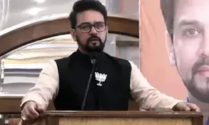 Opposition’s habit is to insult the bravery of jawans, Anurag Thakur tears into Channi